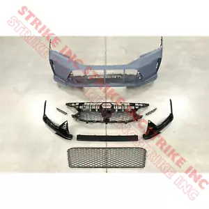 For 22-24 Honda Civic Sedan Type-R Style Front Bumper With Upper & Lower Grille - Picture 1 of 2