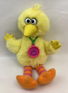 Playskool Sesame Street Big Bird Counting Plush 123 Talking 18 Inch Vintage 1995 - Picture 1 of 12
