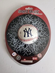 Sportz Splatz MLB New York Yankees Baseball Window Decal NIP - Picture 1 of 6