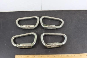 Mosquetones Twist Lock 3/4" apertura 3600 lb. Fuerza de puerta 4 piezas - Imagen 1 de 5
