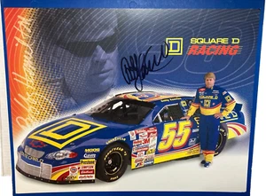 BOBBY HAMILTON - Race Car Driver - Autograph Photo Card - Picture 1 of 3