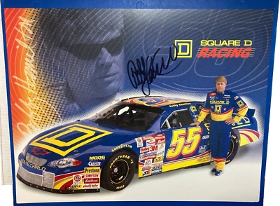 Tarjeta fotográfica autógrafa BOBBY HAMILTON - piloto de carreras Foto 1 de 3