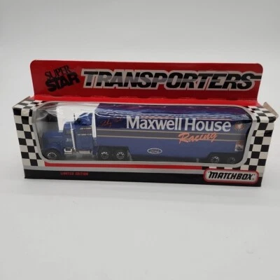 Matchbox Super Star Transporters Maxwell House Racing Sterling Marlin 1991 - Изображение 1 из 4