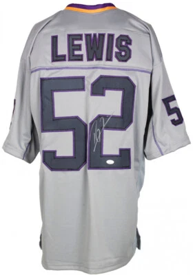 Ray Lewis Signed Ravens Jersey (JSA COA) 13xPro Bowl LB / 2xSuper Bowl Champ - Image 1 of 4