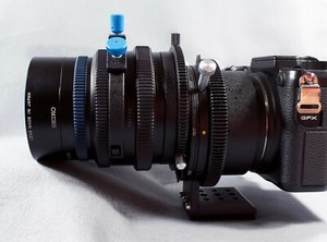 HARTBLEI SHIFT ADAPTER for Mamiya RZ/RB 67 Sekor Z K/L Lenses on FUJIFILM GFX