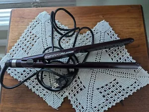 Conair Infiniti PRO Hair Styling Iron Straightener Flat Iron Purple Works - Picture 1 of 5