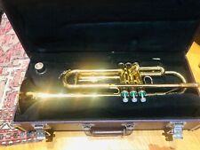 Yamaha Brass Trumpet  - Model YTR2335 With Vincent Bach Mouthpiece And Case