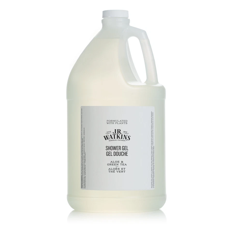 J.R. Watkins Shower Gel Body Wash Aloe Green Tea - 1 Gallon - Image 1 of 1
