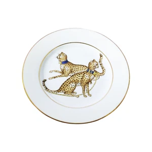 Piatto Nuovo PORCELAINE DE PARIS Con Motivo E Dettagli Dorati - Bild 1 von 1