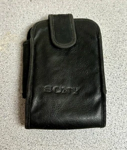 Vtg Leather Case Sony Walkman WM-EX677 WM-EX610 WM-EX600 WM-EX1 WM-EX3 Cassette - Picture 1 of 5