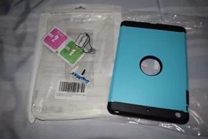 Supmax  Tough Armor Defender  case for iPad mini 1/2/3 Blue - Picture 1 of 3