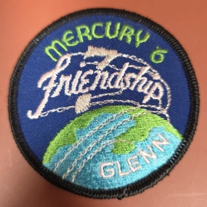 NASA Mercury 6 Friendship 7 Patch John Glenn Space Mission - Picture 1 of 6