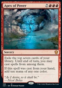 Magic the Gathering MTG Apex of Power (158) Commander 2021 NM - Picture 1 of 1