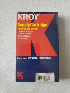 New Sealed KROY Supply Cartridge For KROY 240 Series, Green on White - Picture 1 of 4