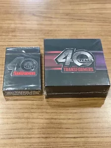 Transformers 40th Years Anniversary Memorial Coin Limited Edition & Playing Card - Picture 1 of 2