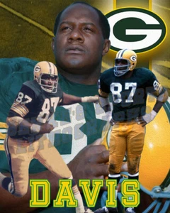 Green Bay Packers Lithograph print of Willie Davis 2022 - Picture 1 of 1