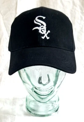 Sombrero ajustable Chicago White SOX mercancía genuina MLB negro/blanco NUEVO algodón Foto 1 de 4