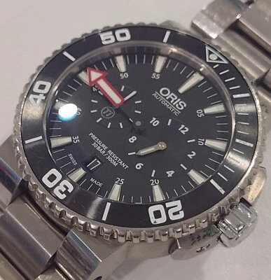 Oris Aquis Regulateur Der Meistertaucher 43mm relógio masculino titânio - Imagem 1 de 4