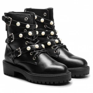 Bullboxer Stiefeletten, Größe 37, schwarz neu - Bild 1 von 1