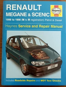 Hayes Workshop Manual Renault Scenic 1996 To 1998 - Picture 1 of 1