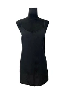TopShop US Size 2 Black Tunic Tank - Picture 1 of 9