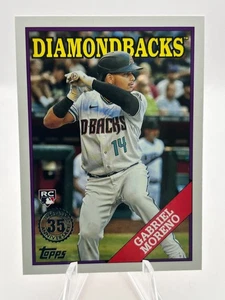 GABRIEL MORENO 2023 TOPPS RETRO 1988 ROOKIE ARIZONA DIAMONDBACKS #88US-4 JC - Picture 1 of 2