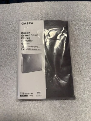 "Funda de almohada IKEA Gaspa estándar/queen blanca 20x30"" una funda 100 % algodón 310 TC" Foto 1 de 4