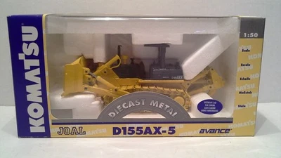 TOPADORA SOBRE ORUGAS KOMATSU D155 AX-5 de JOAL escala 1:50 nueva en caja Foto 1 de 3