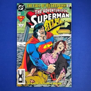 Adventures of Superman #514 DC UNIVERSE Logo Variant 1994 - Picture 1 of 4