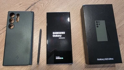 Samsung Galaxy S23 Ultra SM-S918B/DS - 256GB - GRÜN ***TOP*** - Bild 1 von 4