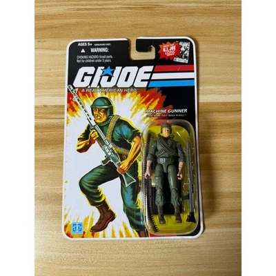 Figura de acción G I Joe Machine Gunner Sgt Rock N Roll A Real American Hero nueva Foto 1 de 2