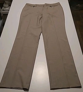 Neu mit Etikett Worthington Modern Fit Damenhose Tumbleweed meliert Größe 14 gerade  - Bild 1 von 12