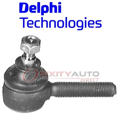 Delphi Front Right Inner Steering Tie Rod End for 1987-1988 BMW M6 Gear Rack cs Foto 1 de 4