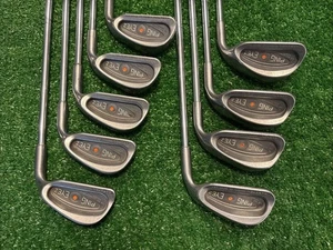 RH Ping Eye 2 Irons 3-W,S ๐ Orange Dot ๐ ZZ Lite Stiff Steel #P922 - Picture 1 of 6