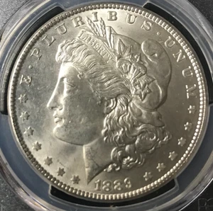 1889-P Morgan Silber Dollar PCGS MS64 - SCHÖNES EXEMPLAR MIT GROSSEM AUGENREIZ - Bild 1 von 4