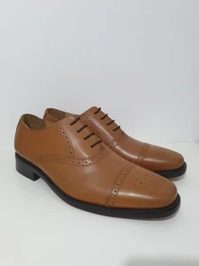 Samuel Windsor Herren Braun Leder Schuhe Größe UK 10 Schnürschuhe Neu - Bild 1 von 9