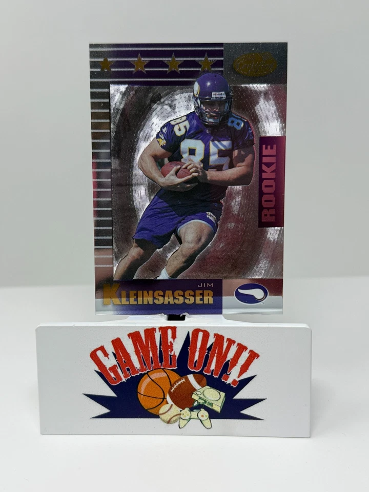 1999 Leaf Certified Jim Kleinsasser RC Card #205 - Image 1 of 2