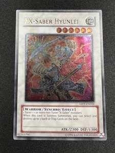 Yu-Gi-Oh! XX-Saber Hyunlei (LP/MP) Ultimate Rare ABPF-EN044 Unlimited Edition - Picture 1 of 2