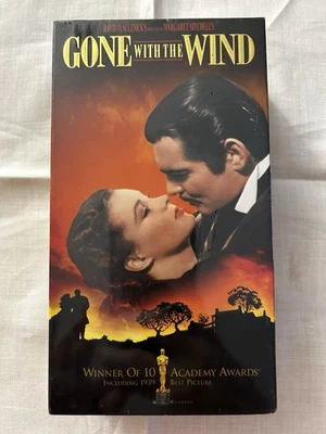 Gone with the Wind VHS Deluxe Edition Box Set MGM Home Video 2 Tape - Image 1 of 4