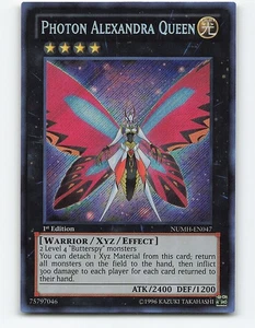 Photon Alexandra Queen #NUMH-EN047 Foil 1st Edition Yugioh Card - Picture 1 of 2