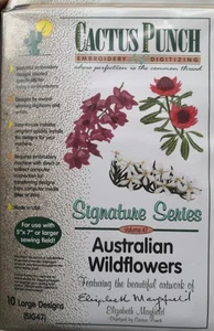 AUSTRALIAN WILDFLOWERS - Embroidery CD-ROM - Picture 1 of 3