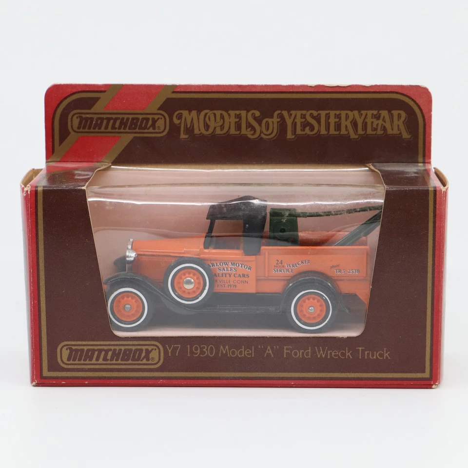 Matchbox Models of Yesteryear Y7 1930 Model "A" Ford Wreck Truck - Image 1 of 2