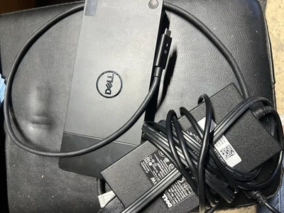 Док-станция Dell WD19 USB-C K20A001 с адаптером питания переменного тока - Изображение 1 из 2