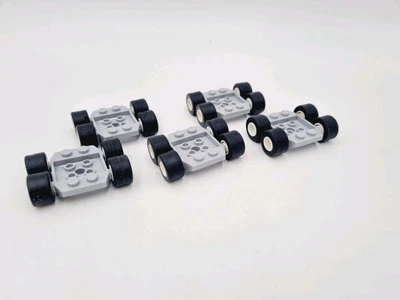 Lego Räder Auto Fahrzeugbasis 5 Vehicle Base 3 x 4 x 2/3 24326 + 20 Reifen Weiß - Bild 1 von 3