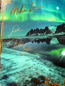 Mike Love Reason For The Season LP Christmas Splatter Vinyl Signed Beach Boys - Picture 1 of 7