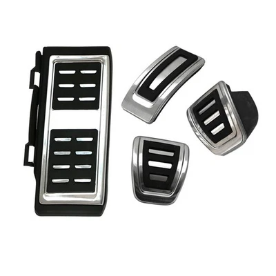 Pedalset Pedale Pedalkappen Fußstütze für VW Golf 7 Skoda Octavia Rapid Audi A3 - Bild 1 von 4