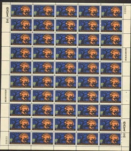 1548 Sleepy Hollow MNH Sheet - Picture 1 of 1