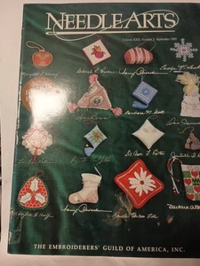 Needle Arts Embroiders' Guild Magazines Sept 1991 Embroidery T1 - Picture 1 of 1