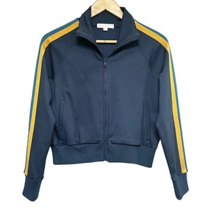 Spiritual Gangster Zip Up Classic Track Jacket Womens S Aurora Sky Stripe Retro - Picture 1 of 12