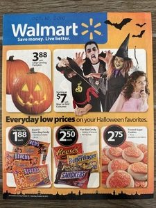 Walmart Halloween Catalog 2010 Excellent Condition Vintage - Picture 1 of 9
